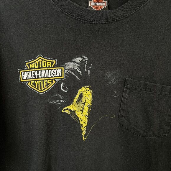 HARLEY DAVIDSON MOTOR CYCLES Myrtle Beach SOUTH CAROLINA (XL) T-Shirt Black S/S - Picture 2 of 8